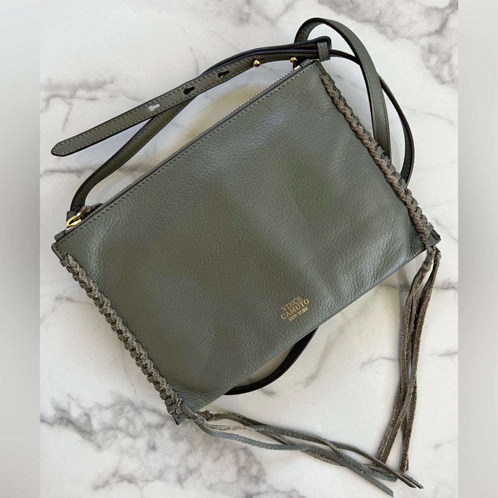 Vince Camuto Olive Green Crossbody